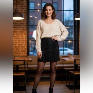 Zara snake pattern skirt